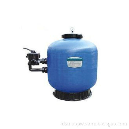 Side Mount Swimming Pool Sand Filter Equipment For Water Tr